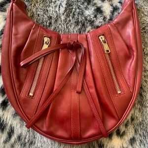 Dark Rust YSL Rive Gauche bag